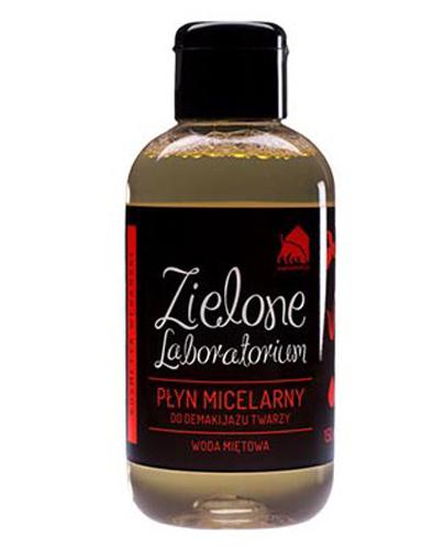 Zielone Laboratorium Płyn micelarny do demakijażu twarzy z wodą miętową - 150 ml - cena, opinie, właściwości - Apteka internetowa Melissa