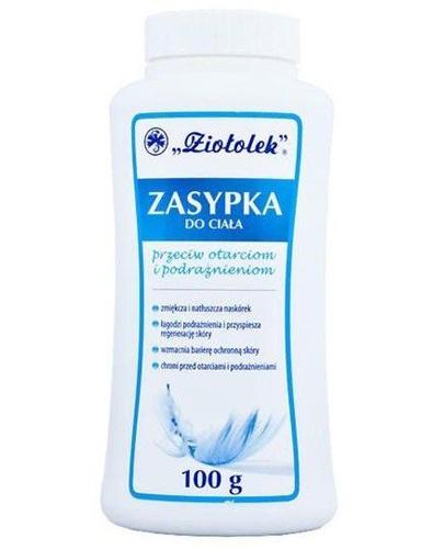 ZIOŁOLEK Zasypka do ciała przeciw otarciom i podrażnieniom,100 g cena, opinie, właściwości - Apteka internetowa Melissa