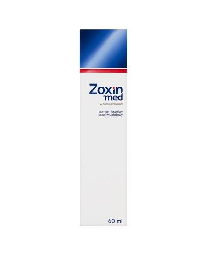  ZOXIN-MED Przeciwłupieżowy szampon leczniczy - 60 ml - cena, opinie, stosowanie - Apteka internetowa Melissa  