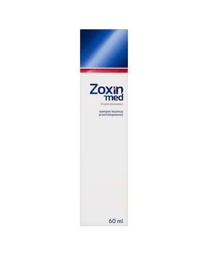 ZOXIN-MED Przeciwłupieżowy szampon leczniczy - 60 ml - cena, opinie, stosowanie - Apteka internetowa Melissa