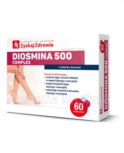 ZYSKAJ ZDROWIE Diosmina 500 Complex - 60 tabl.